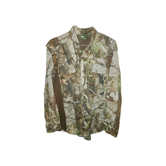 Field and Stream Other - Field And Stream Men's Camo Long Sleeve Button Up Fishing/hunting Shirt XL